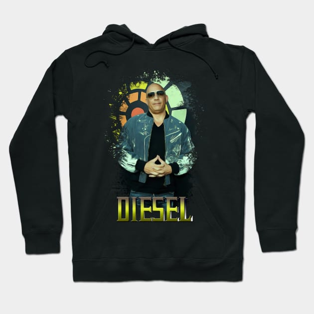 High Quality Vin Diesel  Art Print - 117211110 Hoodie by Semenov